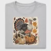 Vintage Harvest Turkey DTF Transfer