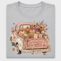 Thanksgiving Pumpkin Truck DTF Transfer