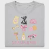 Schnauzer Mom Pink Collage DTF Transfer