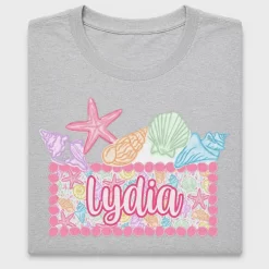 Preppy Beach Name Block DTF Transfer