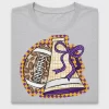 Football Megaphone Bow DTF Transfer