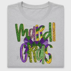 Mardi Gras Whole Thing DTF Transfer