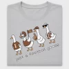 Funny Football Goose DTF Transfer