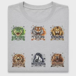 Retro School Mascot DTF Transfer Bundle