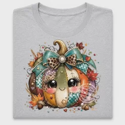 Boho Patchwork Pumpkin DTF Transfer