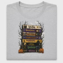 Retro Halloween VHS Stack DTF Transfer
