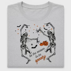 Spooky Skeleton Dancing Halloween DTF Transfer