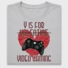 V is For Video Gaming DTF Transfer