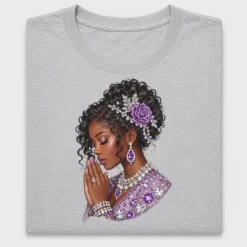 Black Girl Pray DTF Transfer