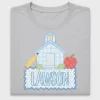 Schoolhouse Pencil Apple Back to School DTF Transfer