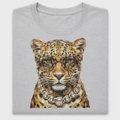 Glam Leopard Bling DTF Transfer