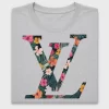 Floral Letter W DTF Transfer