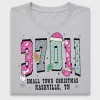 Retro Nashville Christmas Zipcode DTF Transfer
