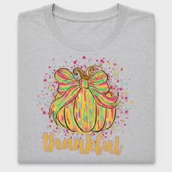 Coquette Thankful Pumpkin DTF Transfer
