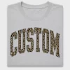 Leopard Varsity Letters DTF Transfer