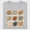 Boho Football DTF Transfer Fall Design
