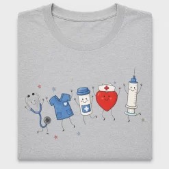Healthcare Heroes Doodle DTF Transfer