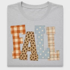 Fall Patchwork Letter DTF Transfer
