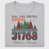 Buffalo Plaid Christmas Tree DTF Transfer