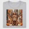 Halloween Highland Cow DTF Transfer