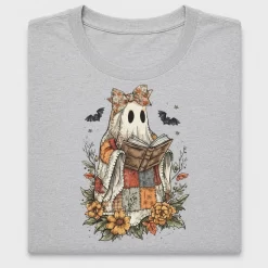 Patchwork Ghost Reading DTF Transfer