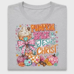 Pumpkin Spice Jesus Christ DTF Transfer
