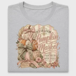 Vintage Heirloom Pumpkin Market DTF Transfer