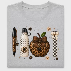 Leopard Back To School DTF Transfer