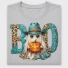 Western Boo Ghost DTF Transfer