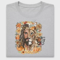 Fall Lion Floral DTF Transfer