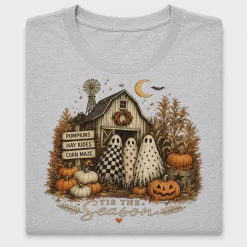 Tis The Season Farmhouse Ghost DTF Transfer
