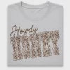 Howdy Honey Leopard DTF Transfer
