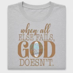 When All Else Fails God DTF Transfer