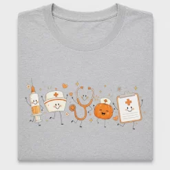 Nurse Pumpkin DTF Transfer