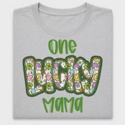 One Lucky Mama DTF Transfer
