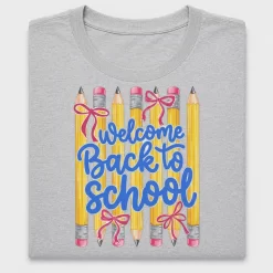 Welcome Back to School DTF Transfer