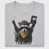 Back To School Raccoon DTF Transfer