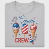 Cousin Crew Fourth Of July DTF Transfer