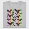 Halloween Bat Stripe DTF Transfer