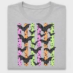 Halloween Bat Stripe DTF Transfer