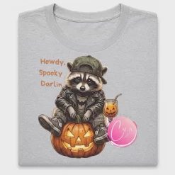 Spooky Raccoon Halloween DTF Transfer