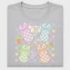 Checkerboard Easter Bunny DTF Transfer