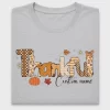 Thankful Custom Name Fall DTF Transfer