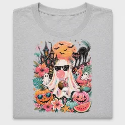 Tropical Ghost Halloween DTF Transfer