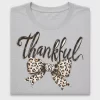 Thankful Leopard Bow DTF Transfer