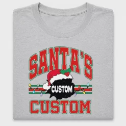 Retro Santa Varsity DTF Transfer