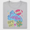 Woman Football DTF Transfer Design