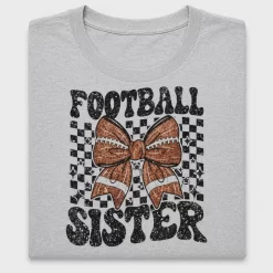 Coquette Football Sister DTF Transfer