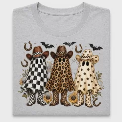 Western Ghost Cowboy Halloween DTF Transfer