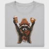 Fall Raccoon DTF Transfer